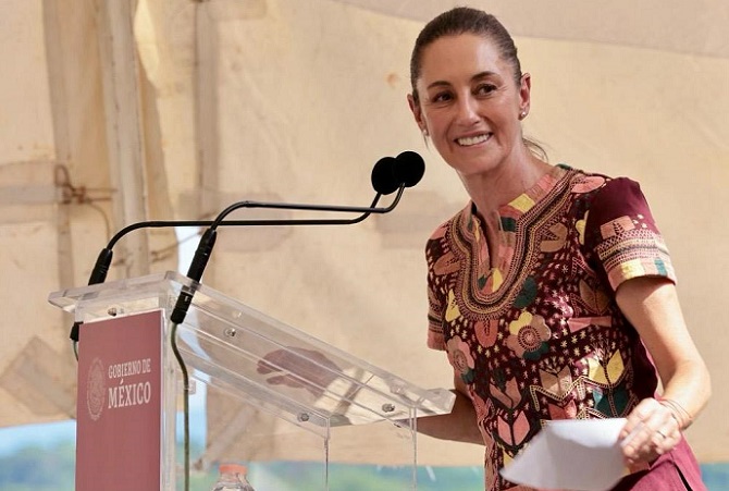 Una joven mujer será el emblema del Gobierno de la primera presidenta, Claudia Sheinbaum