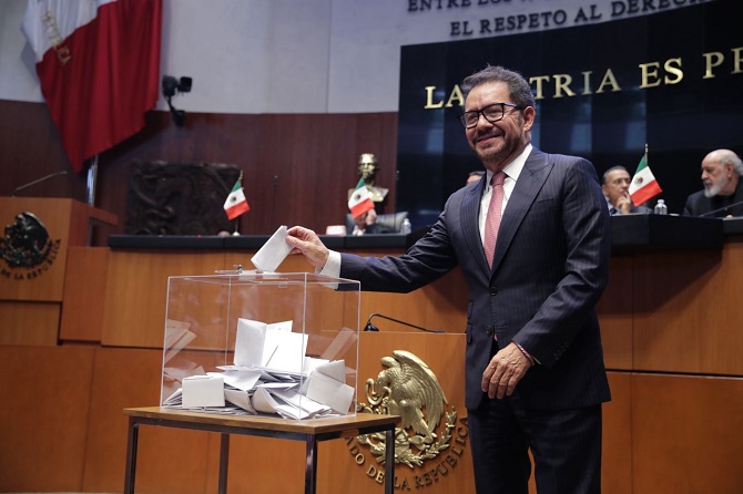 Listo Senado para recibir la minuta proveniente de la Cámara de Diputados sobre reforma al Poder Judicial: Mier