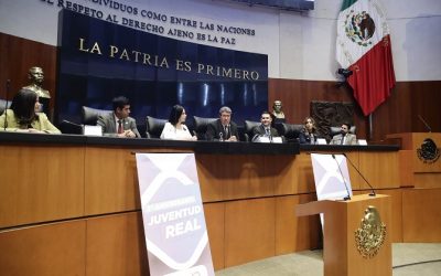 Refrenda Presidente de la Jucopo su compromiso con la inclusión de los jóvenes en el quehacer político