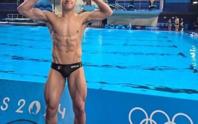 Osmar Olvera, campeón del mundo en trampolín de tres metros