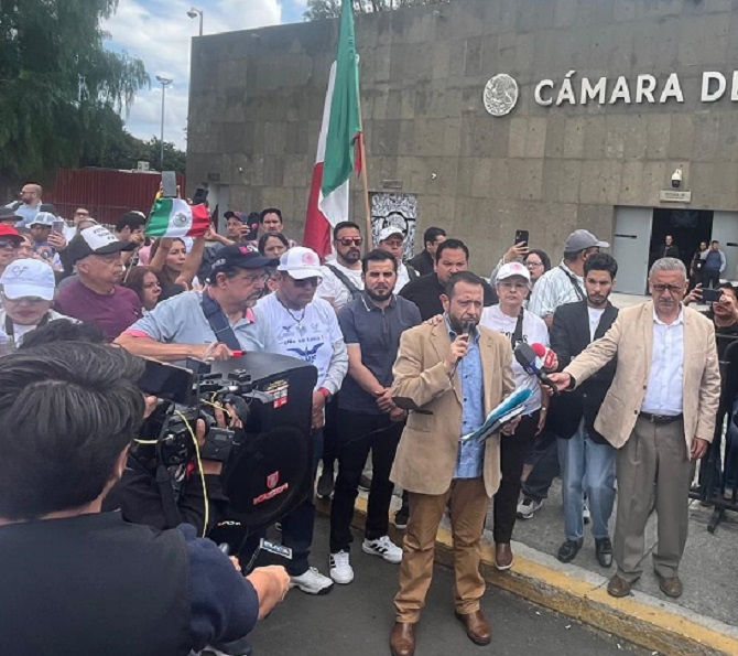 Trabajadores del Poder Judicial protestan en Cámara de Diputados: Piden audiencia