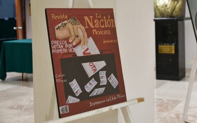 Presenta IECM en Congreso local el libro sobre el voto de prisión preventiva