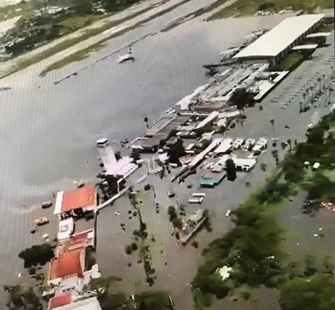 POR EFECTOS DE LA TORMENTA JOHN, AEROPUERTO DE ACAPULCO LIMITADO A VUELOS DE EMERGENCIA: SICT