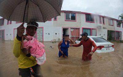 Conforman SEP y autoridades educativas de Guerrero base de datos para determinar afectaciones en planteles escolares por el paso del huracán John