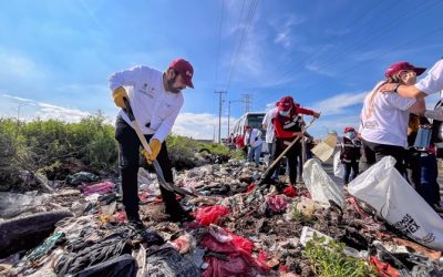 Retira “Limpiemos Nuestro EdoMéx” mil 810 toneladas de basura en la primera jornada