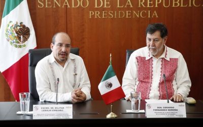 Destaca Fernández Noroña tradición diplomática de México por la libre determinación de los pueblos