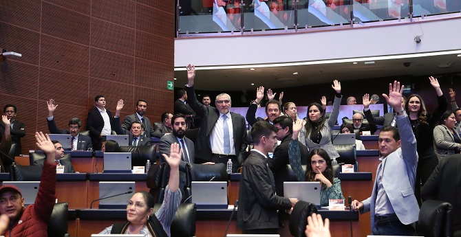 Avalan en el Senado reglas para tramitar inconformidades en proceso de elección de juzgadores del Poder Judicial