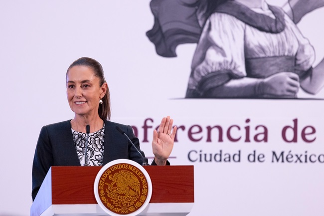 Reforma al Poder Judicial es la lucha del pueblo de México contra la corrupción y el nepotismo: presidenta Claudia Sheinbaum