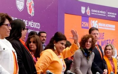 Presenta Brugada la estrategia «Siempre vivas, libres, poderosas e iguales»