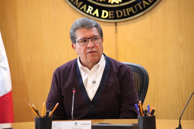 LUNES, 11 DE NOVIEMBRE EL SECRETARIO DE SEGURIDAD, OMAR GARCÍA HARFUCH ESTARA EN DIPUTADOS, ANUNCIA MONREAL