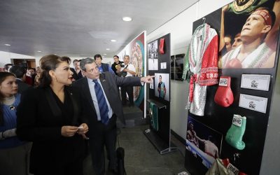 “Martes de Café con el Consejo Mundial de Boxeo” en el Senado de la República