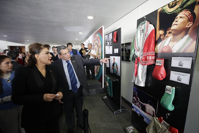 “Martes de Café con el Consejo Mundial de Boxeo” en el Senado de la República