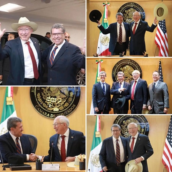 «Ken Salazar, un hombre institucional. Para mí fue un buen embajador»: Dip. Monreal