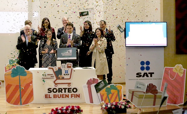 SAT realiza el Sorteo El Buen Fin 2024