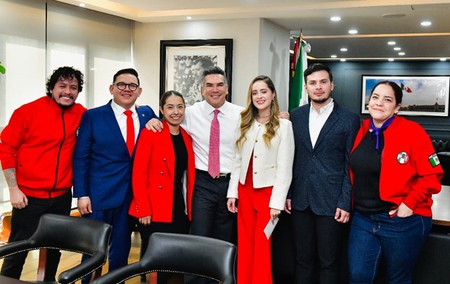 DESIGNA ALEJANDRO MORENO A 6 JÓVENES EN CARGOS DEL CEN DEL PRI