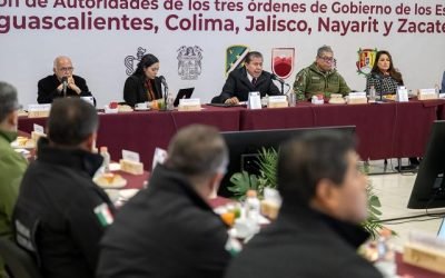 En Zacatecas, acuerdan Gobernadoras y Gobernadores de la Zona Occidente implementar Estrategia Regional de Seguridad