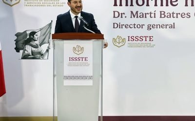 Aseguradora pública, vía para atender demandas de CNTE; Ley Issste 2007 no puede desaparecer “de un día a otro”: Batres