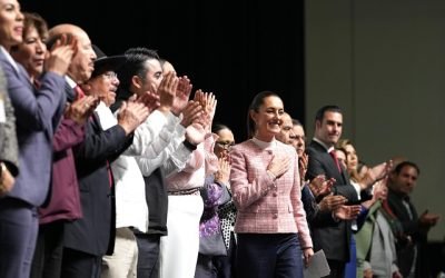 Por la soberanía, Gobernadores de Oposición, con Sheinbaum