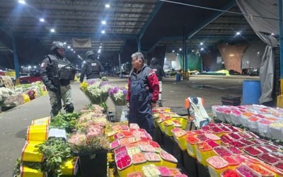 GUARDIA NACIONAL REALIZA RECORRIDOS DE SEGURIDAD Y PREVENCIÓN DEL DELITO EN CENTRAL DE ABASTO DE CDMX