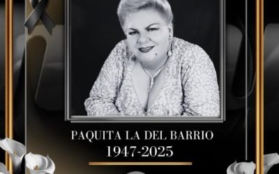 Muere Paquita La del Barrio a los 77 años de edad