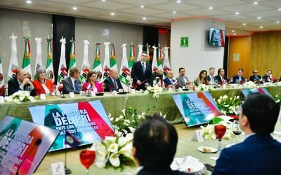 SE REÚNE ALEJANDRO MORENO CON EL CUERPO DIPLOMÁTICO ACREDITADO EN MÉXICO