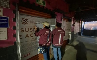 54 CHELERÍAS SUSPENDIDAS EN LA CAPITAL