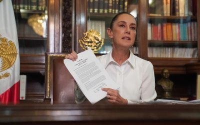 Propone Sheinbaum mesa de trabajo con USA