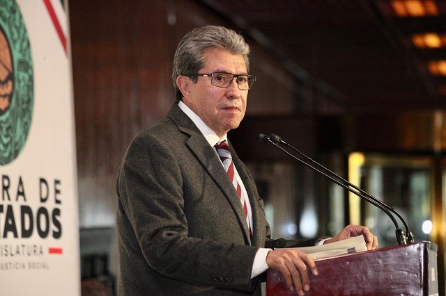 REFORMAS ANUNCIADAS POR LA PRESIDENTA SON OPORTUNAS FRENTE A LAS AGRESIONES QUE ESTÁ SUFRIENDO EL PAÍS: RICARDO MONREAL
