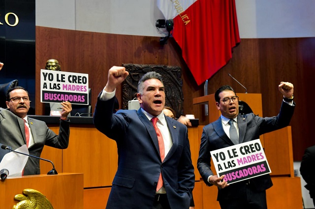 INADMISIBLE LA SUSPENSIÓN DE LA SESIÓN DEL SENADO, SEÑALA MORENO CÁRDENAS