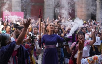 Sheinbaum presenta decálogo de acciones en favor de las mujeres