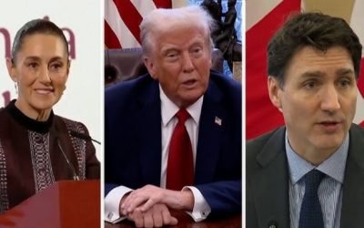 Trump: México y Canadá dependen de EU para vivir