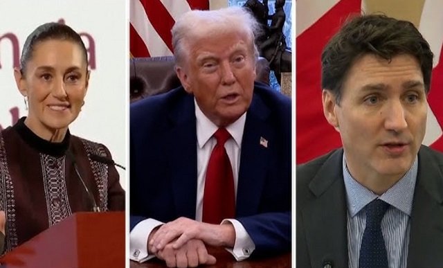 Trump: México y Canadá dependen de EU para vivir