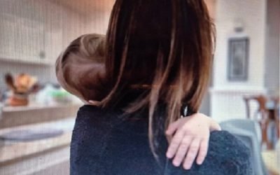 Claudia Sheinbaum comparte en redes fotografía junto a su nieto