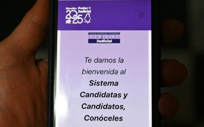 Apertura IECM micrositio para conocer candidaturas del Poder Judicial Local