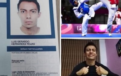 Hallan sin vida al taekwondoín mexicano, Luis Gerardo Hernández Rojas