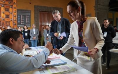 Con estos comicios se hará realidad el verdadero Estado de Derecho: Sheinbaum