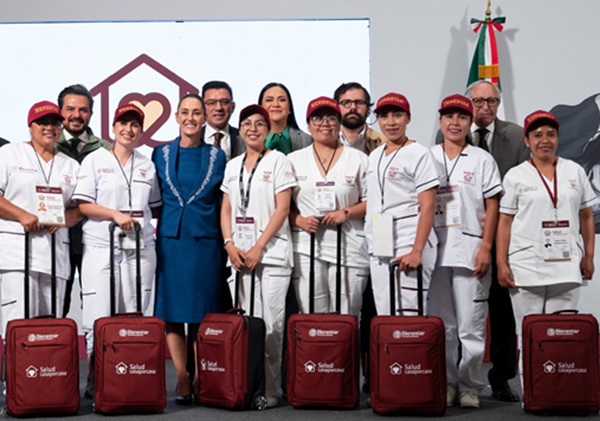 Presidenta Claudia Sheinbaum encabeza el arranque nacional del programa Salud Casa por Casa