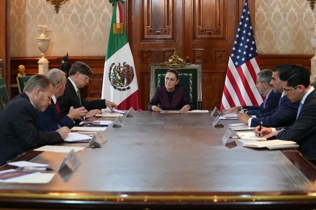 Con EUA lo que buscamos siempre es una buena relación como iguales: Presidenta