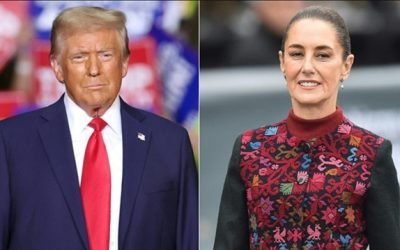 Sheinbaum llega al estadio MetLife Stadium para la final del Mundial 2026