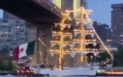 «Siniestro marítimo grave», dice informe preliminar de EU sobre buque Cuauhtémoc