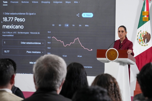 Caída de remesas durante mayo por redadas contra migrantes en EU: Sheinbaum