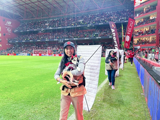 Cepanaf y Toluca FC debutan con golazo de amor: 90 perritos hallan hogar con “La Mejor Jugada es Adoptar”