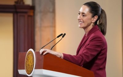 Confía Presidenta que diputados eliminarán retroactividad en Ley de Amparo