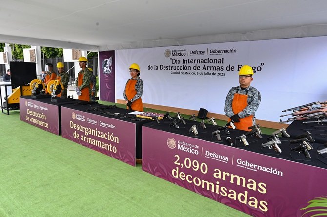 Propone Sheinbaum construir un México donde hablen las palabras, no las balas