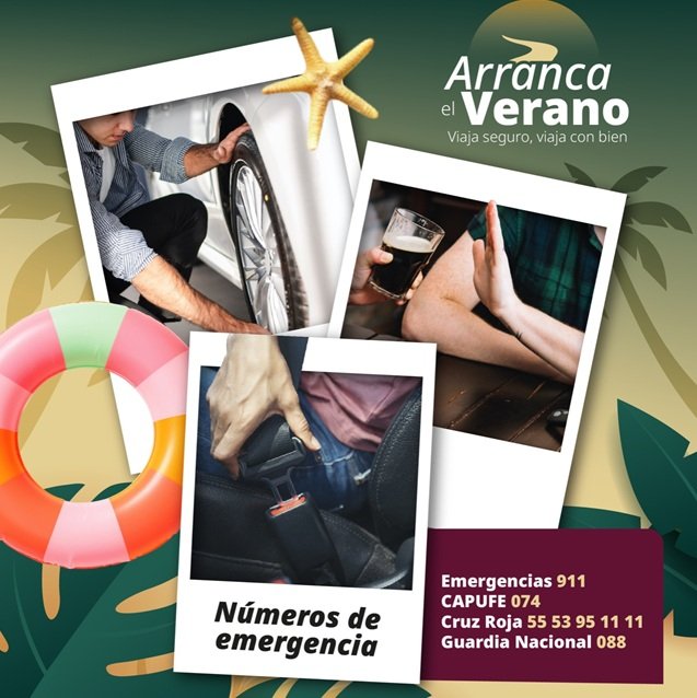 ACTIVA SICT CAMPAÑA DE SEGURIDAD EN CARRETERAS FEDERALES