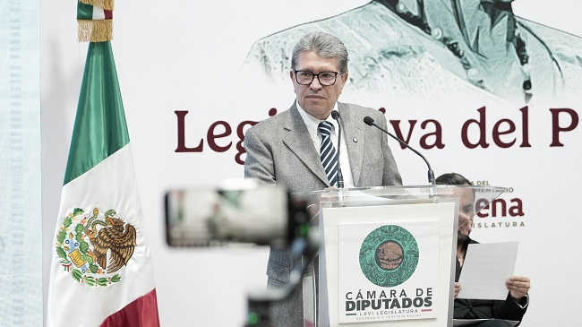 “Estamos en un ánimo muy amplio, flexible” para que secretarios de Estado acudan a Cámara de Diputados: Dip. Monreal