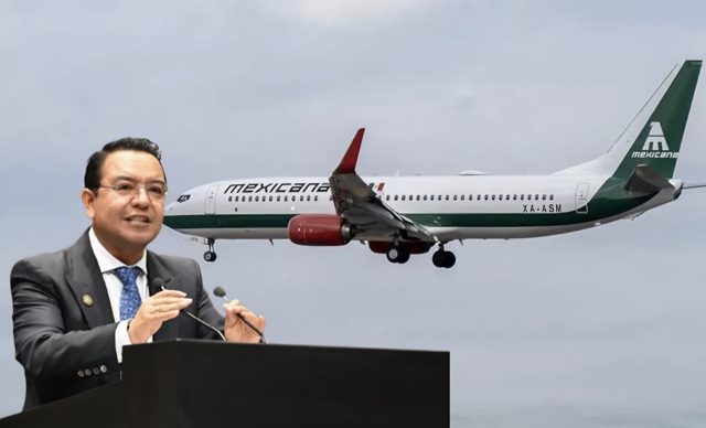 PIDE GPPAN SUSPENDER MEXICANA DE AVIACIÓN
