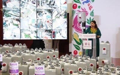 Siembran 30 mil “ojos que te cuidan” del C5 que hacen de CDMX la ciudad más videovigilada da América