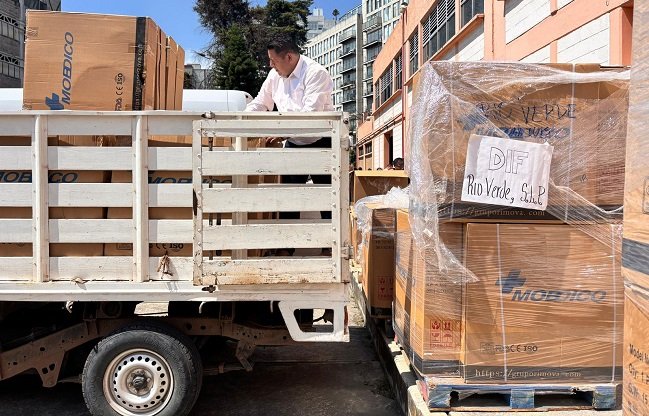 Entrega DIF Nacional aparatos funcionales a nueve municipios