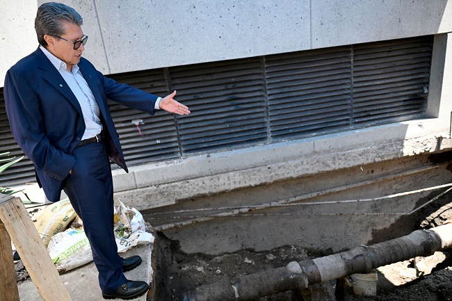 En la Cámara de Diputados se lleva a cabo una revisión total de los daños causados por las lluvias intensas, informa Monreal Ávila